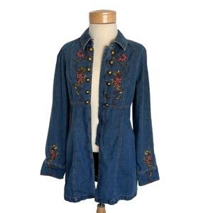 Acacia Denim Trench Coat
